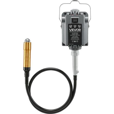 Meuleuse suspendue à arbre flexible - 1200 W - 30000 tr/min - Commande au pied - Rotation avant/arrière (1/5)
