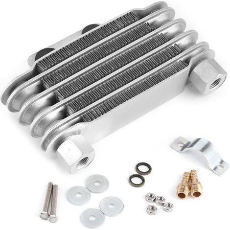 Jeffergarden 5 Rangée Universel Moteur Refroidisseur D'huile De Refroidissement De Radiateur De Remplacement Pour 125-250CC Moto Dirt Bike ATV (1/4)