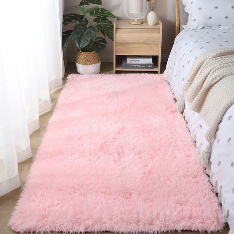 Tapis Moderne - Tapis Doux À Poils Longs - Tapis Antidérapant Pour Intérieur - 80 x 160 cm - Pour Salon Chambre Couloir Nursery (1/3)