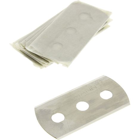 Lot de 10 lames de rechange pour racloir à plancha Fackelmann (1/2)