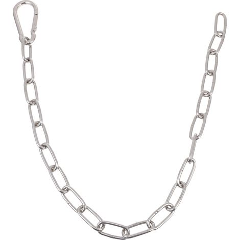 Chaîne D'Extension Pour Machine À Câbles - Chaîne De Musculation Pour Système À Poulie - Pour Lat Pulldown Et Barre De Curl - 60 cm - 1 Pièce (1/5)