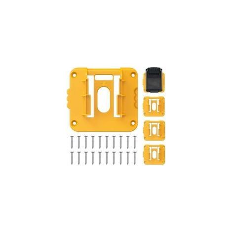 Ensemble de 5 supports de rangement pour batteries DeWalt 20V, organisateur mural pour batteries, support de rangement (1/5)