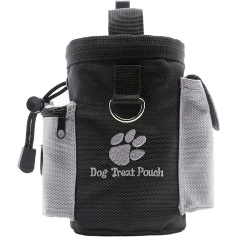 Sac pour animaux de compagnie ajustable avec clip de hanche, sac à friandises, sac d'éducation canine, sac de randonnée pour sacs à déjections canines.-AquaForge (1/3)