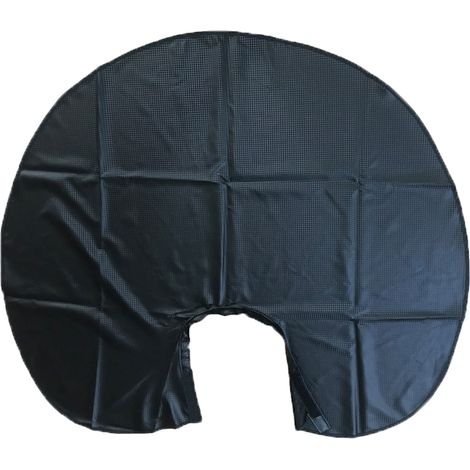 1 Cape de coiffure, tissu léger, fermeture pression, ajustable, pour salon et domicile (1/5)