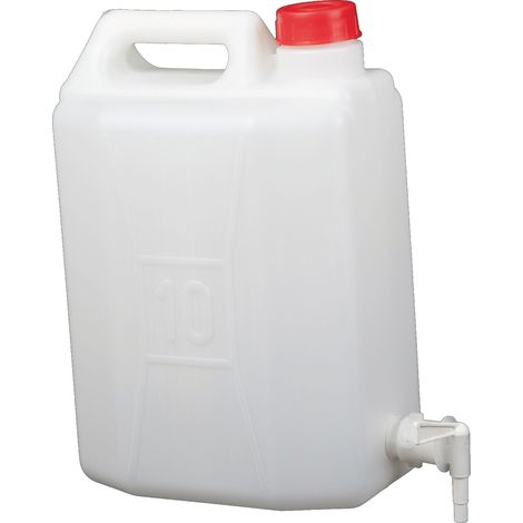 Ics tanica in plastica per alimenti con rubinetto lt. 10  - ICS