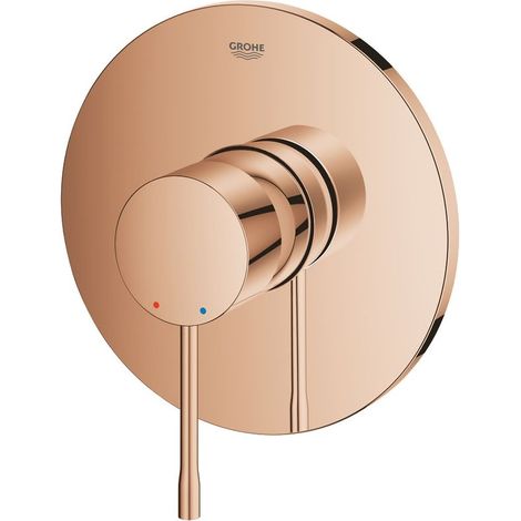 GROHE Einhand-Brausebatterie Essence 241681, Fertigmontageset für GROHE Rapido SmartBox, Professional Edition, warm sunset (1/5)