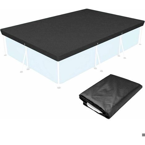 KLVGTIFS PUBâche de Protection Piscine - Rectangulaire - 221x150cm - Imperméable - Pliable (1/4)