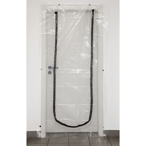 Porte de protection contre la poussière GOLDPACK fermeture éclair 1100 x 2100 mm