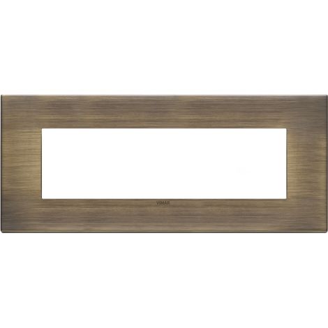 Placca 7M bronzo antico spazzolato Vimar  22657.87