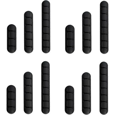 Attache-câbles, gestion des câbles, organisateur de câbles, pince pour câble de chargement USB (1/5)
