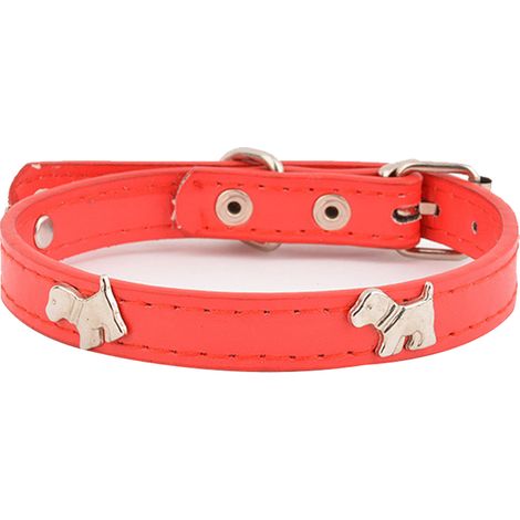 Collier En Cuir Pour Chien - Cuir Pleine Fleur Épais - Pour Gros Chiens De 43 À 58 Cm - Largeur 3.5 Cm (1/5)