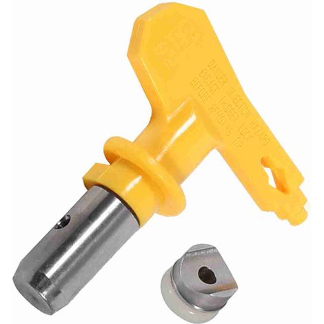 Accessoire de montage de buse réversible et pratique pour pistolets de pulvérisation sans air, en acier au tungstène, Home Garden 313 (1/5)