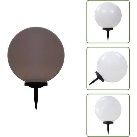 Outdoor Solarleuchte LED Kugelförmig 50 cm RGB - Outdoor Beleuchtung - Solarleuchte - Kugelform - Gartenbeleuchtung - Terrasse Beleuchtung (1/5)