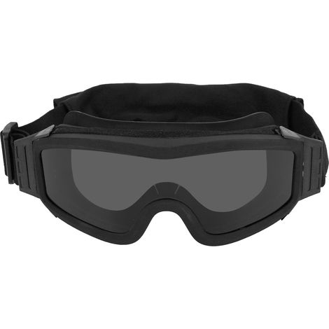 Motorradbrille, beschlagfrei, Fahrradbrille, staubdicht, ATV- und Dirtbike-Brille, winddicht, schwarz (1/5)