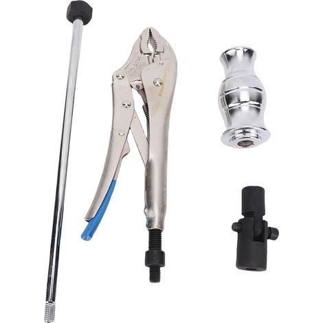 Jeu de pinces de verrouillage pour marteau coulissant, 9,8 pouces, 2 Lb, avec connecteur pivotant à dégagement rapide pour le retrait du joint de goupille de boulon à clou, retrait de l'essieu CV