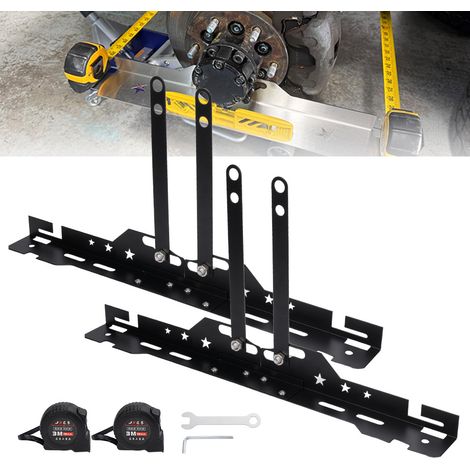 Outils d'alignement des pneus, outils de mise à niveau et d'alignement des roues robustes, outils d'alignement des quatre roues