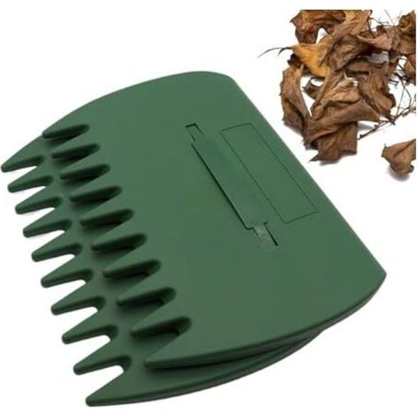 Pince à feuilles ergonomique, ramasse-feuilles, râteau à main, outil de jardinage pratique pour ramasser sans se baisser. (1/5)