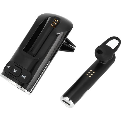Autoradio Bluetooth FM Transmetteur Adaptateur MP3 Lecteur Mains Libres Double Port Chargeur USB (1/4)