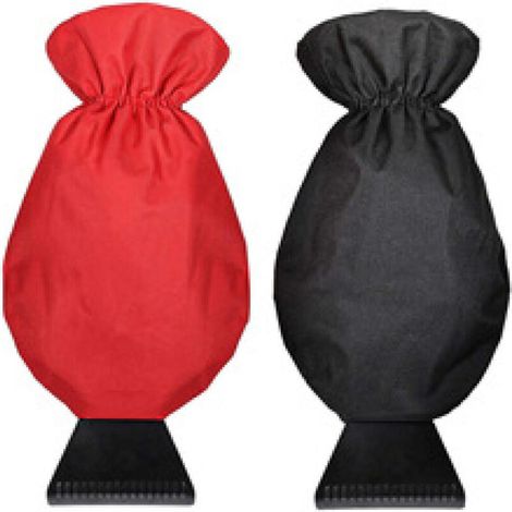 Gant grattoir universel pour voiture, 2 pièces, gant chaud et isolé avec dégivreur pour pare-brise de voiture et camion, portable, tissu Oxford 600D imperméable (1/5)