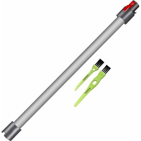 Teleskoprohr, starre Stangenverlängerung, kompatibel mit Dyson V11, V10, V15, V8, V7, Länge 73 cm, Schnellverschlussrohr, Grau