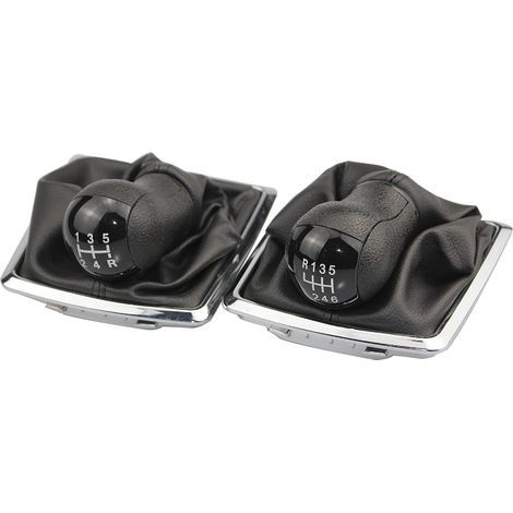 Ford Focus Gear Shift Handle Dust Protection Kit, Upgraded Cabin Accessories, Black, 6-Speed Kit (One Pack) (1/3)