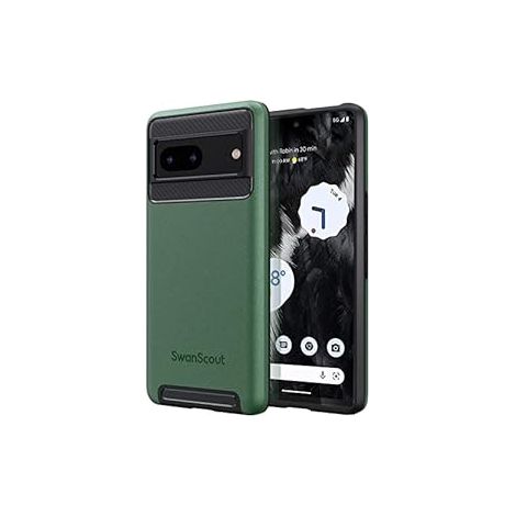 FUNDA PARA GOOGLE PIXEL 7 CON PARTE POSTERIOR VERDE OSCURO, RESISTENTE Y DURADERA GQML3, GVU6C