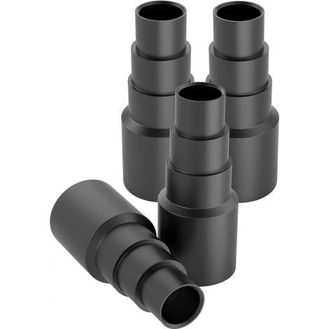 4 Pièces Adaptateurs Tuyau Aspirateur, Adaptateurs Connecteur Embout de Tuyau Aspirateur pour Aspirateurs d'atelier Universel (1/4)