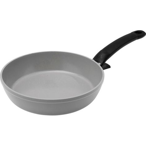 Fissler set padelle in ceramica Essential, 24 cm e 28 cm, senza PFAS-PTFE, alluminio riciclato, adatte a induzione, made in Germany