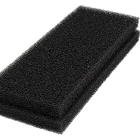 Cotone filtrante per acquario, materiale biochimico resistente, filtrazione meccanica efficiente, nero (1/2)