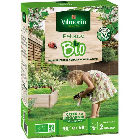 Pelouse Bio - 1 kg Vilmorin (1/2)