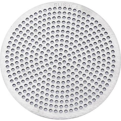 Couvercle de protection pour bonde de douche et récupérateur de cheveux - Outil de salle de bain-8.2x8.2cm-Silver (1/3)