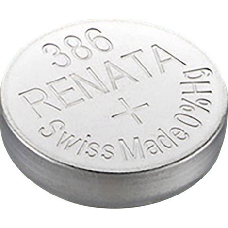 Renata Knopfzelle 386 1.55 V 1 St. 130 mAh Silberoxid