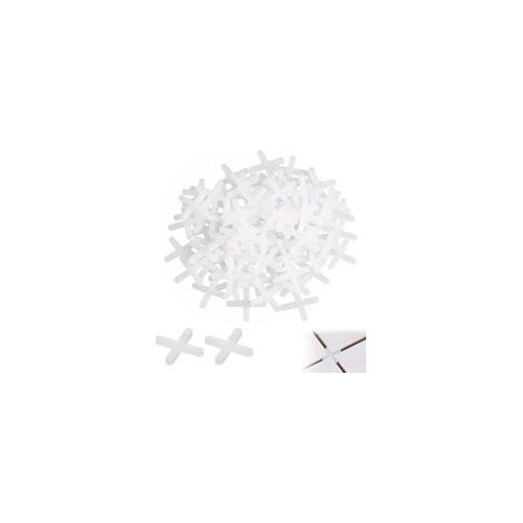 500 Pièces Entretoises de Carrelage, 3mm Blanc Croisillons, Croix Tile, Croisillons pour carrelage, Croisillons de Carrelage, pour les Carreaux de Mur et de Sol (1/4)