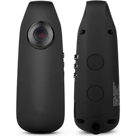 Mini Caméra Corporelle 1080P Full HD, Clip Poche Portable Enregistreur Sport DVR Caméra Bord (1/5)