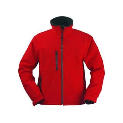 Softshell Jacke rot Yang Coverguard Größe XXL
