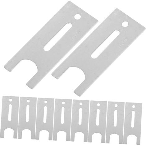 Lot De 10 Serrures De Porte Coulissante En Aluminium Faciles À Installer Pour La Maison (1/5)