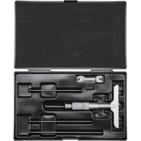 Mitutoyo Tiefenmessschraube, wechselbare Einsätze 0-100 mm, 101 mm Basis