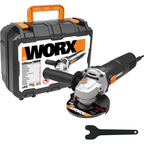 WORX kabelgebundener Winkelschleifer, Wx718, 900 W WORX (1/3)