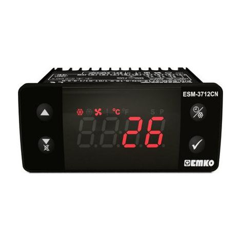 Termostato Emko ESM-3712 negro IP65 robusto