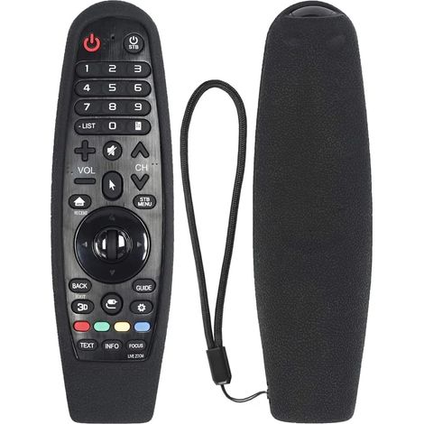 Housse Coque de Silicone pour Télécommande AN-MR20GA AN-MR19BA AN-MR18BA AN-MR650A AN-MR600 Etui pour Télécommande Étui de Protection Coque Anti-Rayures Antichoc (1/5)