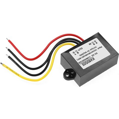 DC-DC 12V/24V/36V/48V auf 5V 5A Abwärtswandler für Netzteilmodul (1/5)