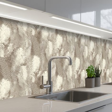SCHIENALI CUCINA Serpente - Struttura - Sabbia 200x80 cm