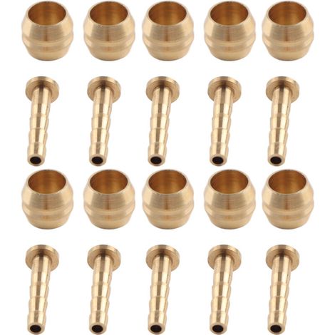 10 Sätze hydraulische Scheibenbremsschläuche, Olivenverbinder, Ersatzteil (BH59) (1/4)