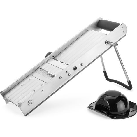 Mandoline Professionnelle Inox avec Régulateur Epaisseur - Pujadas (1/2)