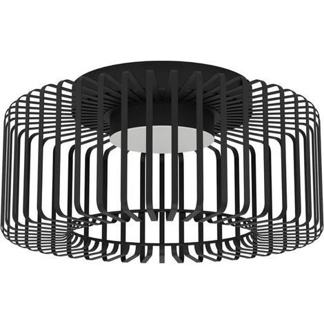[GEBRAUCHT] B-Ware EGLO connect LED-Deckenleuchte Ginestrone-Z schwarz 22W dimmbar RGB 2450lm (1/2)