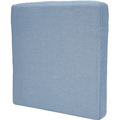 Quadratisches, weiches Yoga-Bodenkissen für den Haushalt, abnehmbare und waschbare Meditationsmatte, blau, 40 x 40 x 6 cm (L x B x H) (1/5)