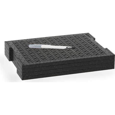 Inserts pour boîtes de tri Bosch Sortimo 102 insert de découpe insert EPP boîtes de tri de première classe pour petites pièces système d'organisation pour vis (1/5)
