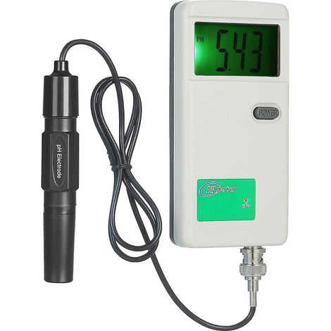 Hochpräzises tragbares pH-Meter mit Hintergrundbeleuchtung, Wasserqualitätsprüfer für Laborzwecke (1/5)