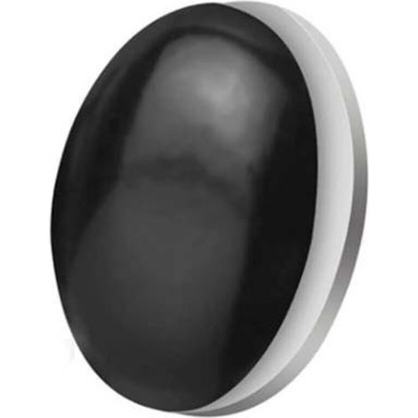 Lntyq Lot de 12 bandes de plomb magnétiques pour rideaux de douche, embrasses de rideaux, poids de rideau de douche, accessoires de rideau de douche pour rideaux de douche, rideaux (noir)