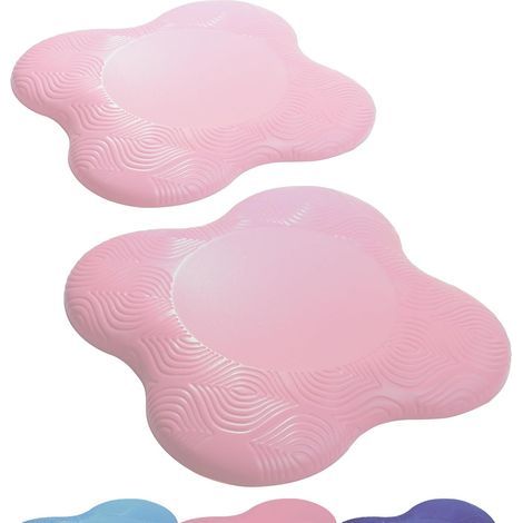 Tapis de Yoga en Silicone - Support pour Genoux, Coudes et Poignets - Lot de 2 (1/5)
